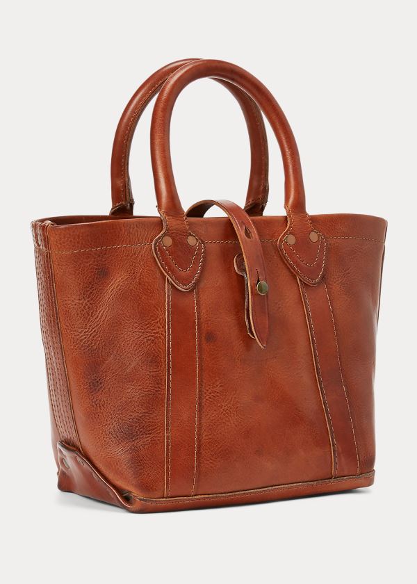 Ralph Lauren Læder Tote Bag Dame Danmark (DBHYX5263)